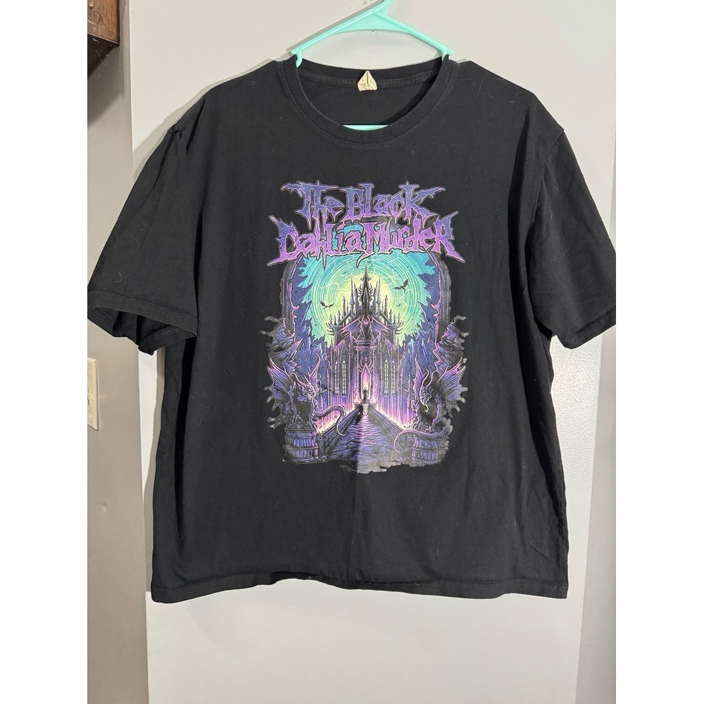 The Black Dahlia Murder black and purple band shirt death metal‎ size medium